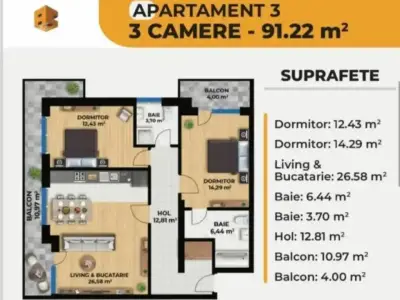 Apartament de vanzare Craiova