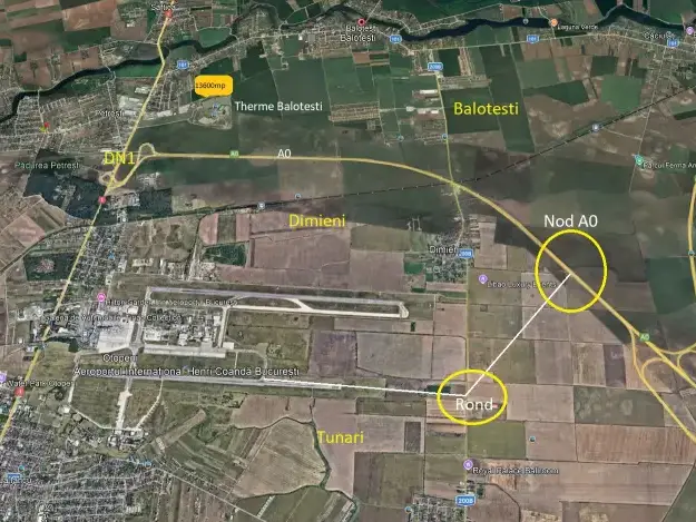 Teren Balotesti vecin Gard Therme 13600 mp apropiere DN1 img 3