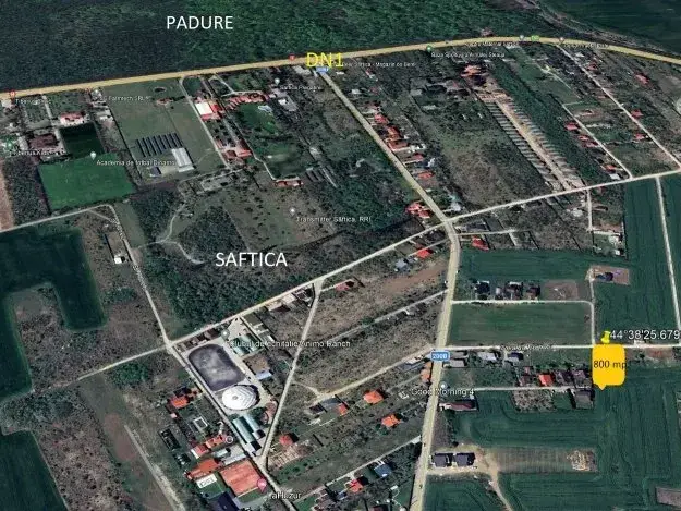 Vanzare teren 800 mp str Nalbei cu acces la str Lahovari Saftica img 3