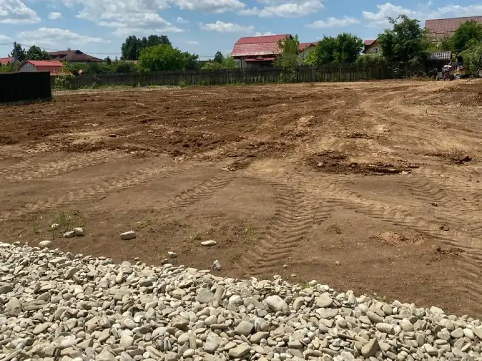 Teren Balotesti str Fieni 1250 mp vedere la Padure  img 5