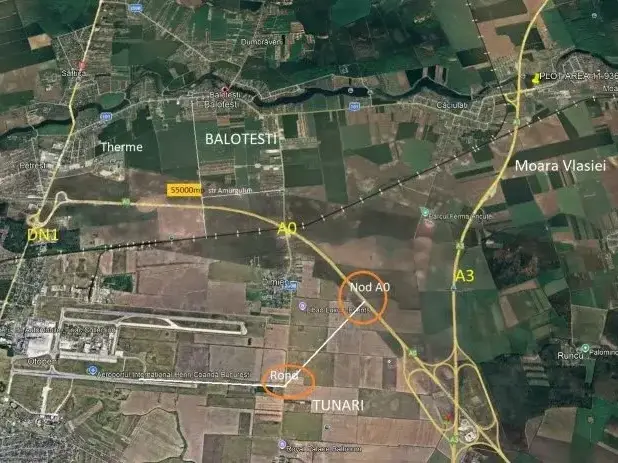 Teren Balotesti str Fabricii 55000 mp Rezidential img 3
