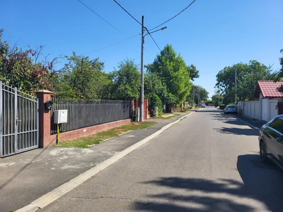 Vand 2 loturi teren Balotesti str Pescarilor sosea  utilitati cu Autorizatii construire valabile img 2