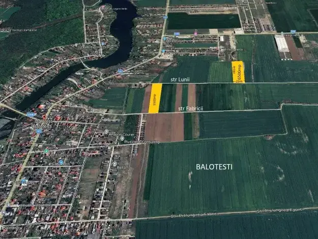Teren Balotesti 6500 mp str Lunii intravilan img 2