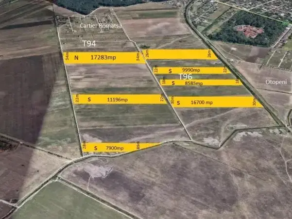 Teren Corbeanca str Radarului 7900 mp Intravilan  img 4