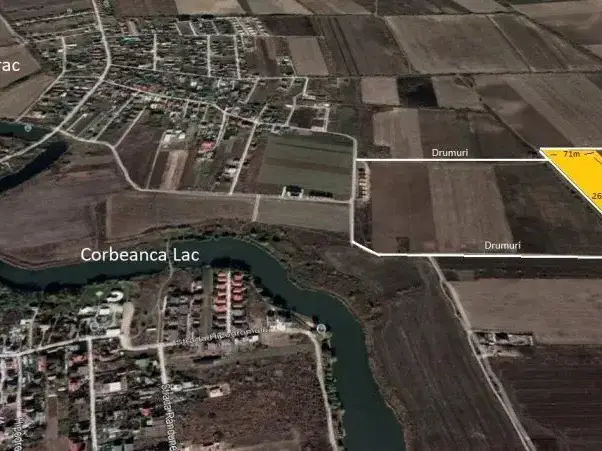 Teren Corbeanca  Orac 26000 mp acces la 3 drumuri  img 3