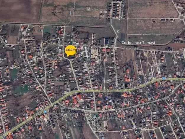 Teren Corbeanca Tamasi 1473 mp la 2 strazi cu toate utilitatile img 3