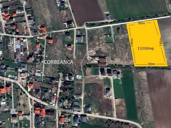 Teren Corbeanca str Magnoliei 13200 mp cu PUZ aprobat dezmembrare 22 loturi casa img 4