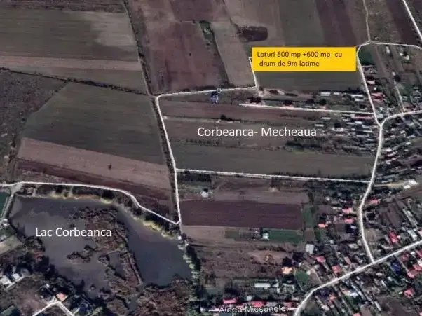 Teren Loturi casa Corbeanca 522 mp str Amurgului img 3