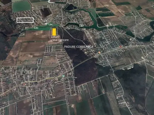 Teren loturi casa Corbeanca zona Lac Paradisul Verde 760 mp img 3