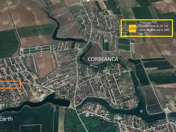 Teren Corbeanca str Magnoliei 13200 mp cu PUZ aprobat dezmembrare 22 loturi casa img 5