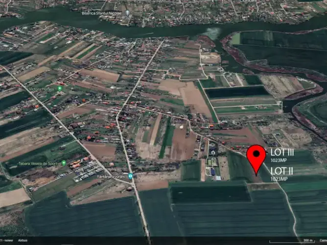 OCAZIE Loturi teren intravilan - cate 1023mp Izvorani img 5