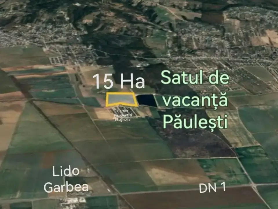 Teren de vânzare – 15 hectare pășune – Păulești, Prahova img 2