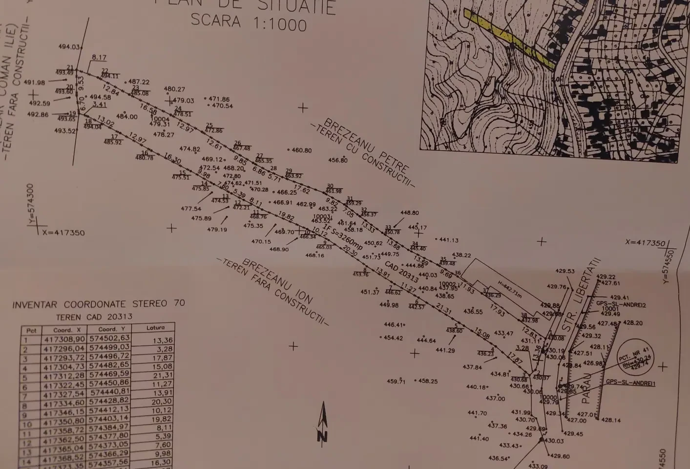 Teren 3260 mp cu vedere la Muntele Piatra Verde, Slănic Prahova, lângă pădure  principala