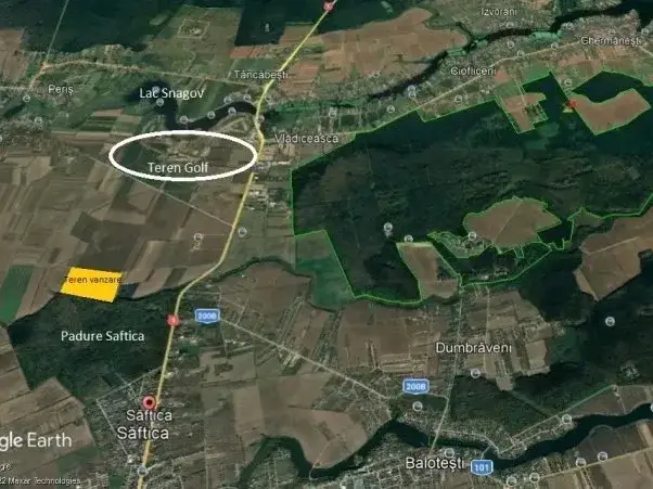 Teren Saftica apropiere DN1 cu vedere Lac si Padure 23390 mp img 3