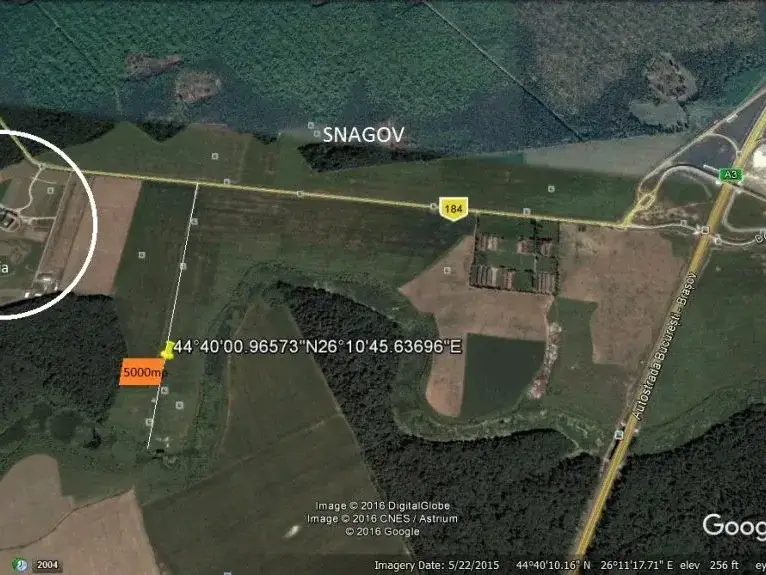 Teren Snagov 5000 mp apropiere complex Casa Vlasia latura la Padure img 4