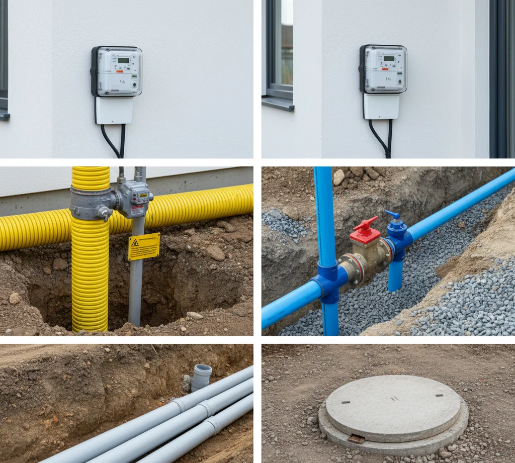 Ghid Racordare Utilități: Curent, Gaze, Apă și Canalizare